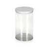clear plastic cylinders for food container,clear plastic tube for storage or gift packaging