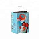 Customized Logo Biodegradable Clear Pvc Plastic Packaging Box with Handle