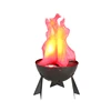 LED Light Stage Effect Silk Cloth Artificial Fake Fire Flame