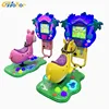 LCD Screen Kiddie Ride Coin Operated Swing Car Horse Racing Machine hot Sale in Turkey