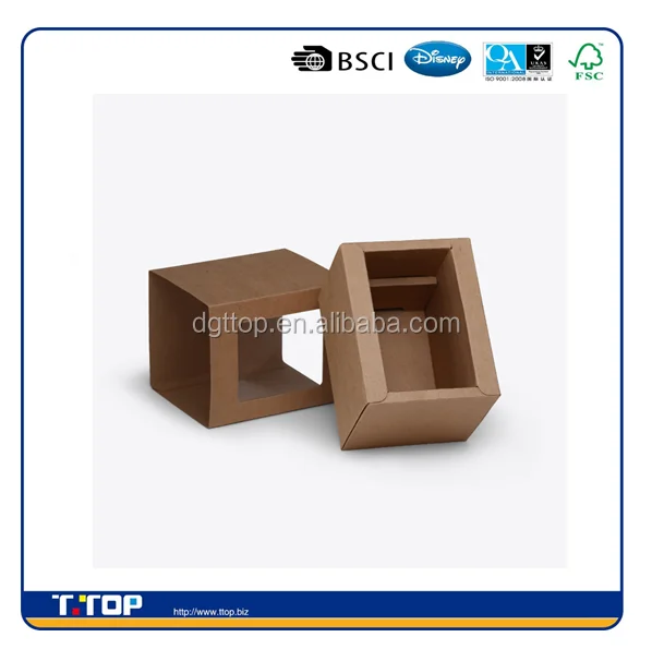 fsc & bsci & disney audited cardboard cosmetic box with window