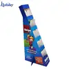 Portable Pos Cardboard floor stand lcd touch screen advertising display ,Retail Product Pop Stand For Edvertising