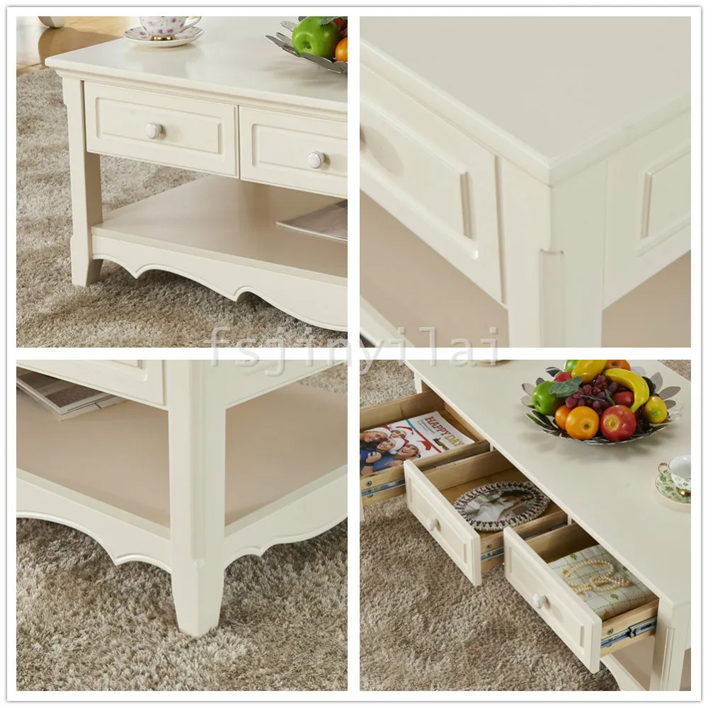 Lm893 moderne witte thee tafel rechthoek thee tafel hout thee ...