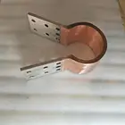 0.2MM press welded copper laminated flexible flex busbar cheap price pipe generatrix flexible connection