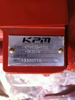 kpm kawasaki hydraulic pump k7v63s-11dl-5e1l-v for hydraulic