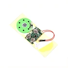 Mini light sensor activated sound voice music chip module with motion sensor for gift box