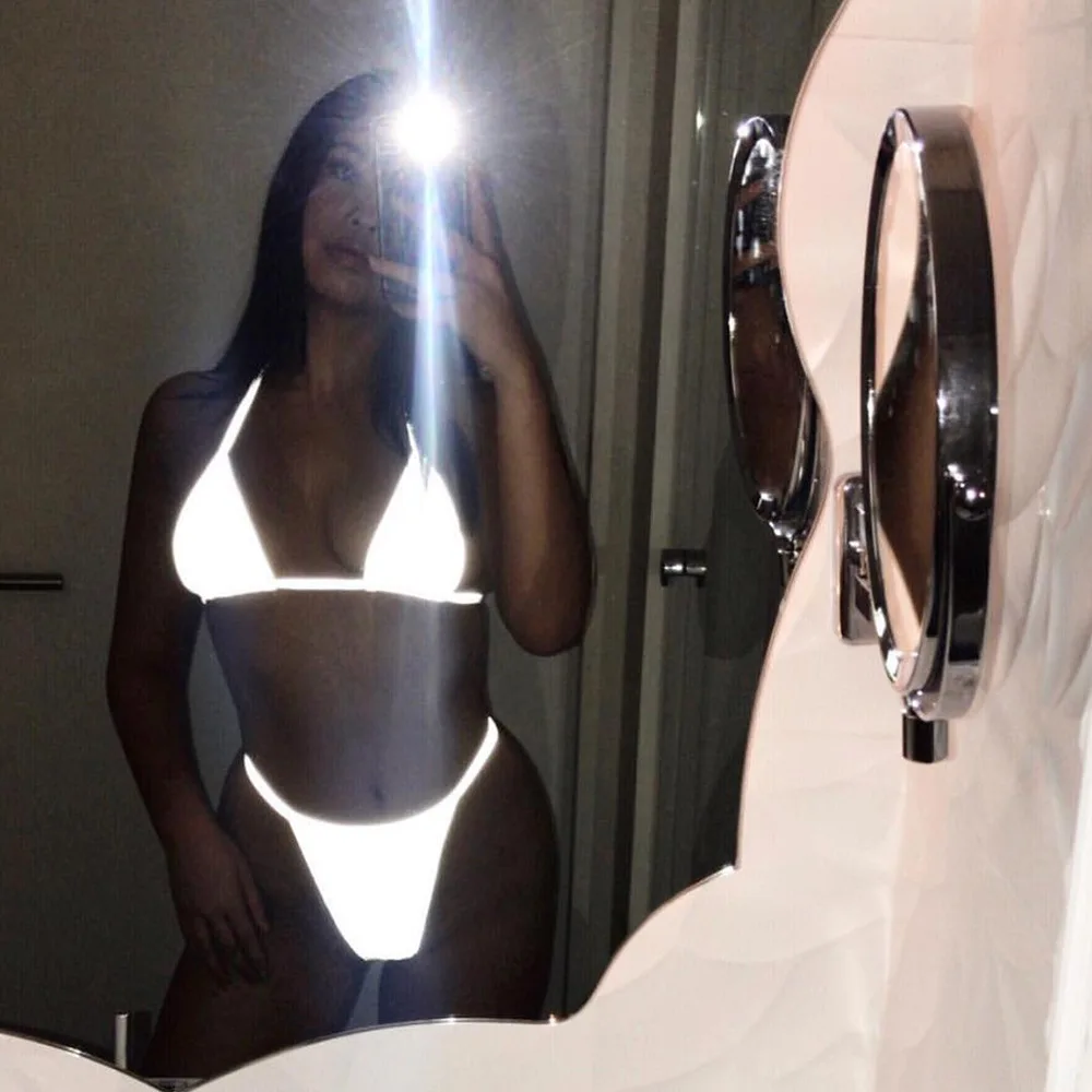 2019 wholesale fashion tv woman lady girl sexy reflective swimwear swimsuit bikini set
2019 wholesale fashion tv woman lady girl sexy reflective swimwear swimsuit bikini set
