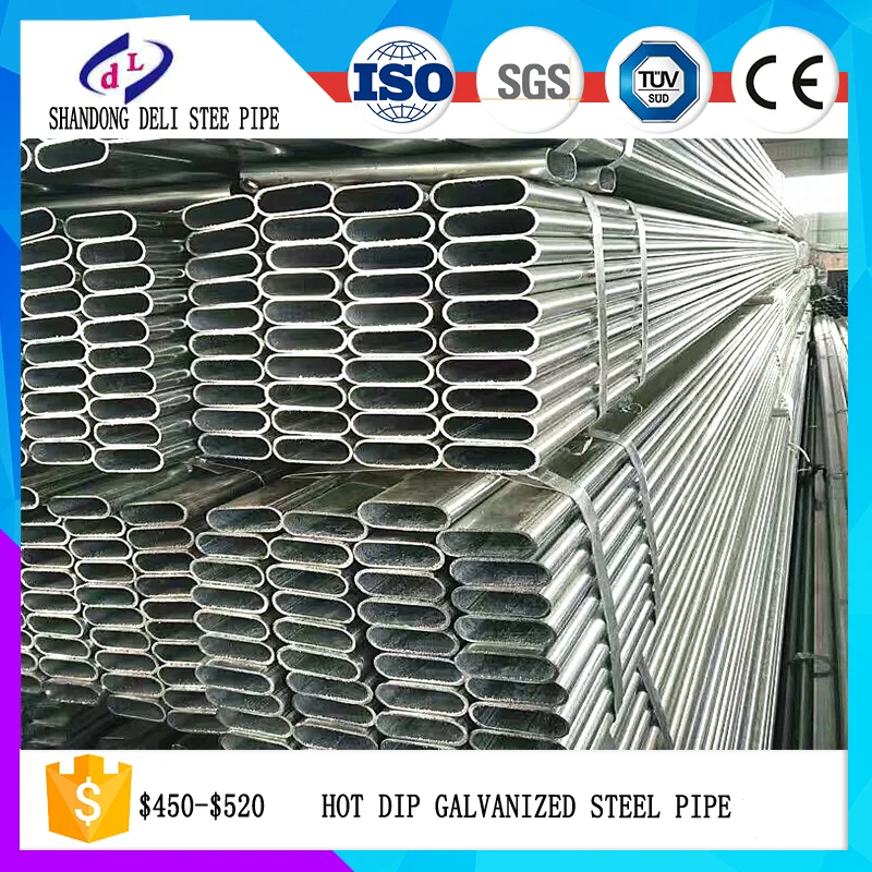 ASTM A500 150X200galvanized Perforated Square Hollow Structural Steel