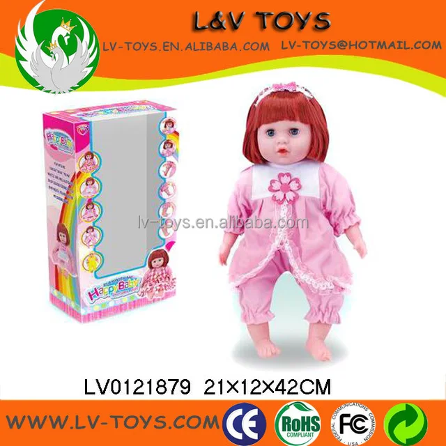 wholesale cute 18 inch rag doll toys for baby