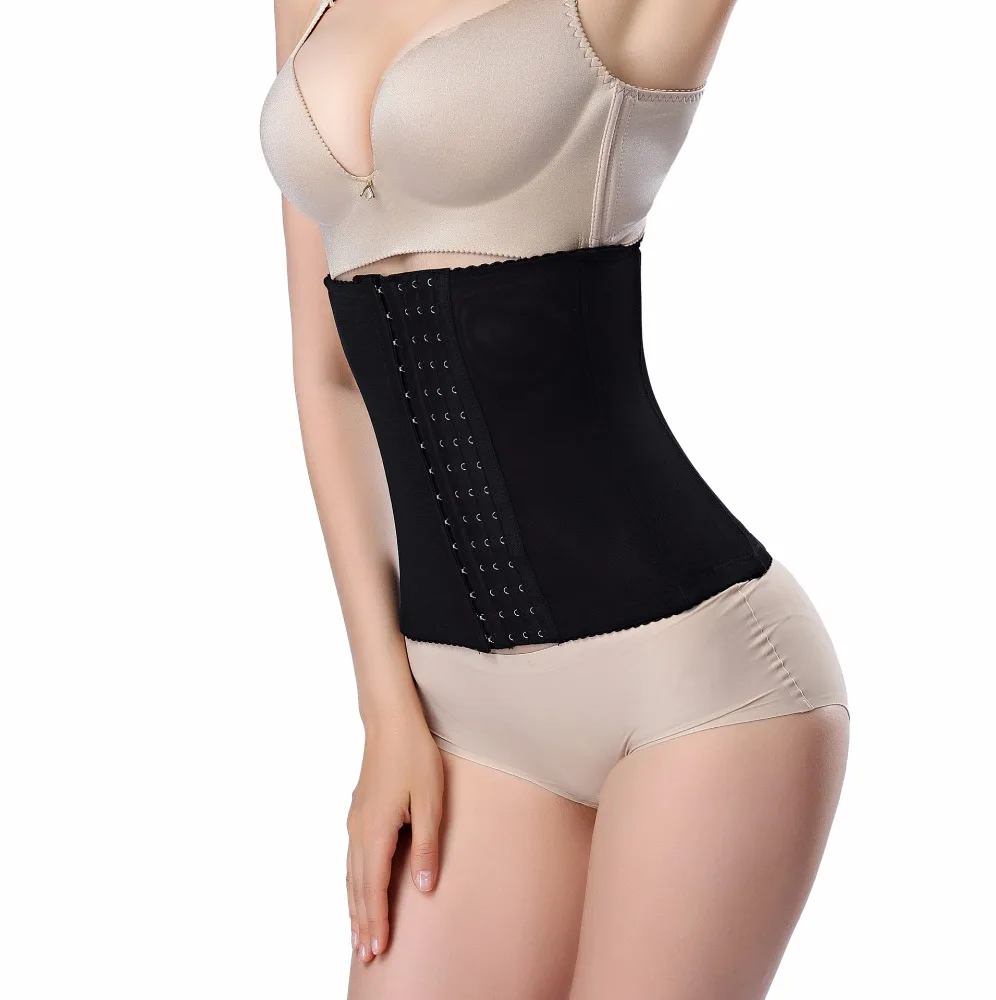 In stock items smooth popular waist trainer 7 steel boned nylon corset, Black;skin
In stock items smooth popular waist trainer 7 steel boned nylon corset, Black;skin