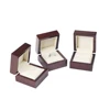 High quality wooden craft cufflink case, luxury cufflink gift box for storage,wood cufflink packaging box with logo wholesale