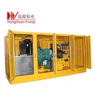 2000bar high quality skid mounted ultra high pressure hydro jet cleaner