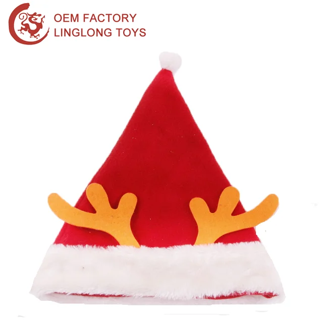 christmas hat christmas party decoration red hat santa claus cap
