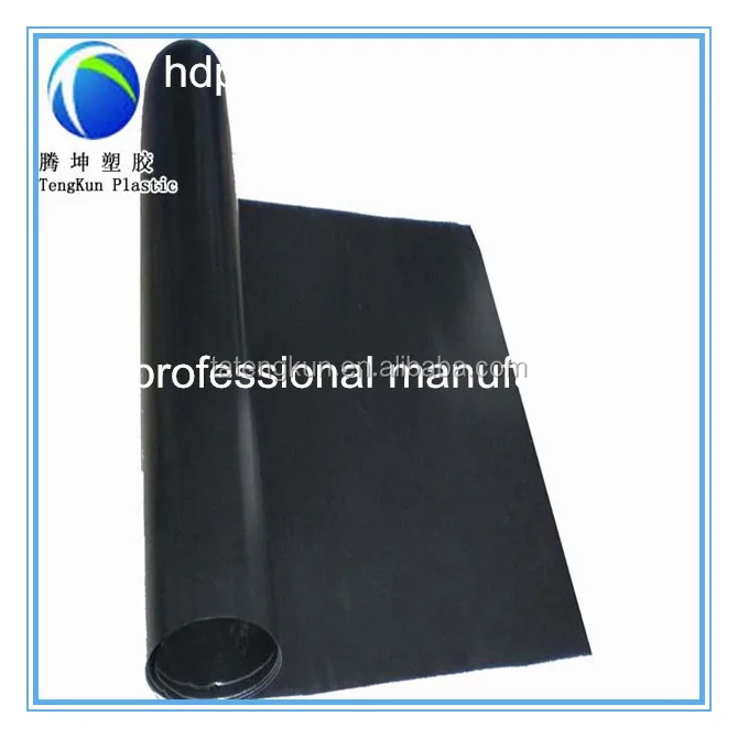 Wholesale 1.00mm hdpe geomembrane price black plastic sheet hdpe geomembrane dimple geomembrane