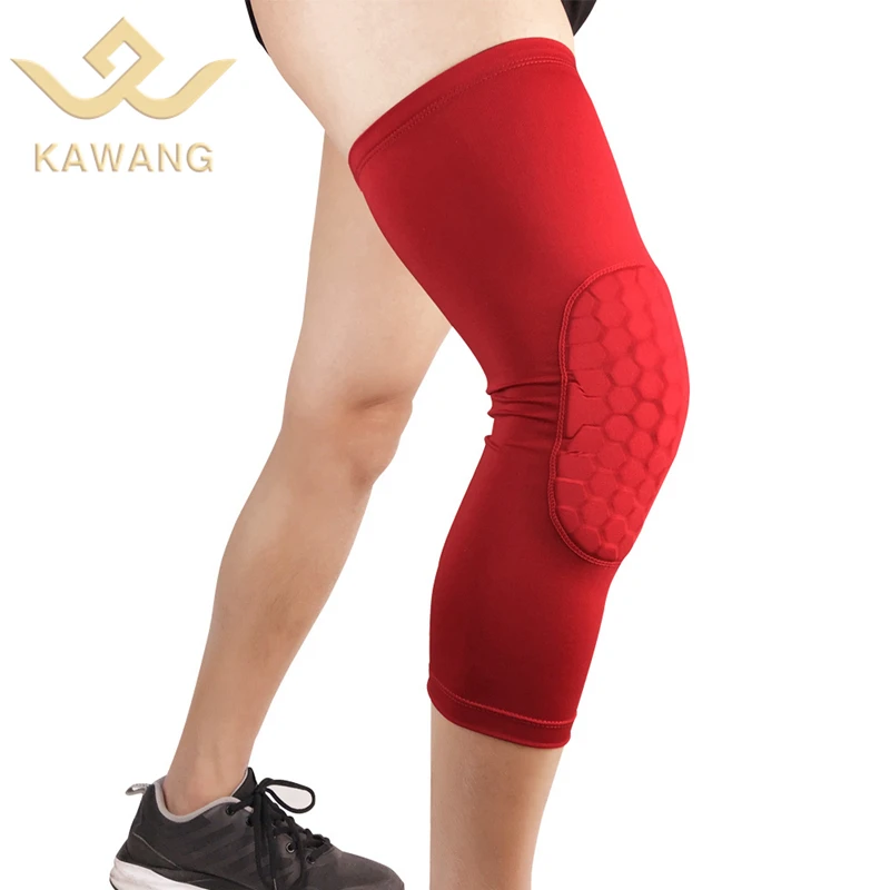 Custom sports nylon spandex eva compression sleeve knee protector for basketball, Black, white, blue, red, yellow
Custom sports nylon spandex eva compression sleeve knee protector for basketball, Black, white, blue, red, yellow