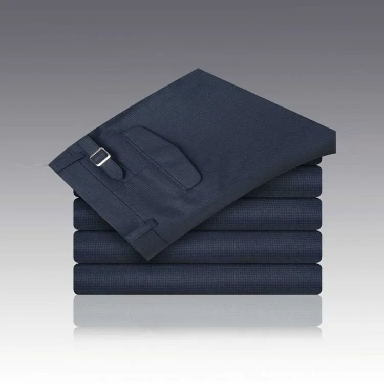 Wholesale Custom Made Designs Mens 70%wool Wool Dress Pants Blue Business Formal Suit Pants, Dark grey
Wholesale Custom Made Designs Mens 70%wool Wool Dress Pants Blue Business Formal Suit Pants, Dark grey