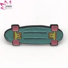 Custom scooter shape magnetic back lapel pin