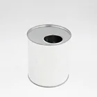 TINPLATE Tin Can Oil 800ml Metal Tin Can for Motor/petrol/lubricant Etc. Oil with 42mm Red Plastic Cover Easy Pouring