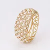 bangle-150 Luxury multicolor Solid Gold Diamond Freshwater Pearl Bracelet Girls Gold Bangles Latest Designs