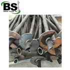 Hot dipped galvanized ground screw pile for greenhouse and fences