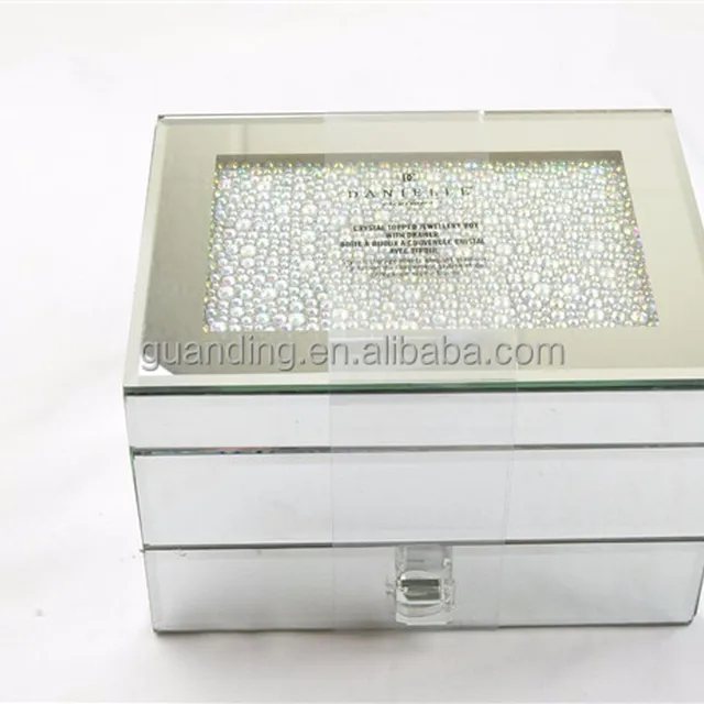 Coolbang fancy mirror box wholesale mirrored jewelry box