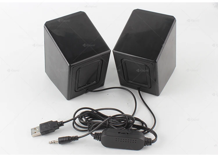 Kisonli electronic gadgets factory direct sale computer 2 way speakers custom logo speaker box - ANKUX.COM