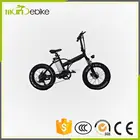 Factory CE certify 500W 48V 14.5AH battery pedal assist 20 inch foldable electric bicycle fat tire bike