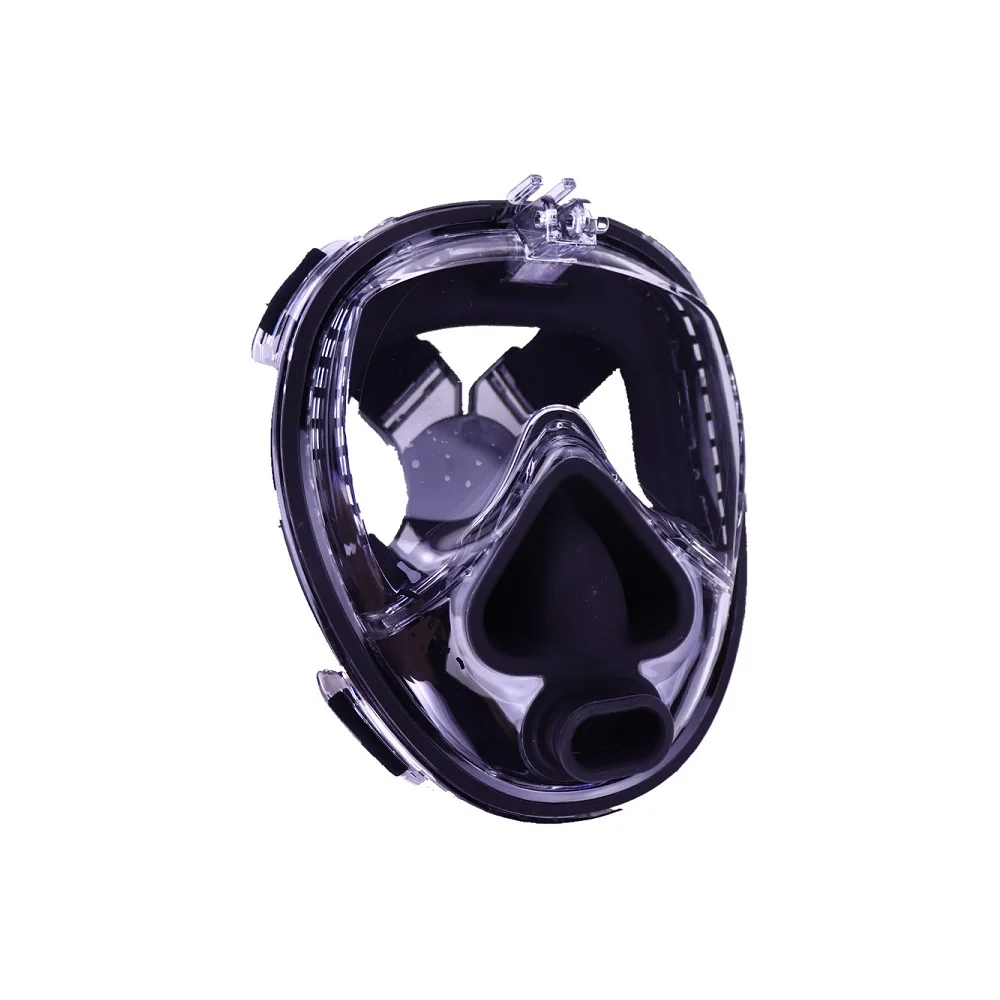 RKD factory direct wholesale new product ideas full face scuba diving mask with go pro camera mount, Black/clear
RKD factory direct wholesale new product ideas full face scuba diving mask with go pro camera mount, Black/clear