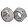 stainless steel DIN980 type M all metal hex lock nut SS316
