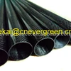 3k carbon fiber tube with pattern plain or twill glossy or matts