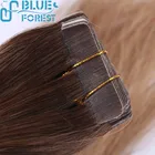 Skin weft seamless hair extensions brazilian virgin tape human hair extensions