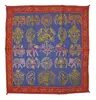 Handmade Blue Cotton Wall Hanging Embroidered Bohemian Cheap Price Retailer Indian Tapestry