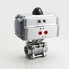 1/2 Inch to 3 Inch Aluminum Alloy Pneumatic Solenoid Ball Actuated Valve