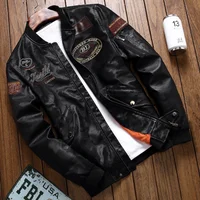 Unisex Jacket Outdoor Jackets Long Sleeve Coat Printing leather Jacket Fashion with Zipper for Men jacket
Unisex Jacket Outdoor Jackets Long Sleeve Coat Printing leather Jacket Fashion with Zipper for Men jacket