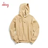 Custom mens drop shoulder fleece blank oversized hoodie with kangaroo pocket