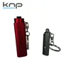 Free sample aluminum mini 3led or 1led triangular key chain lighter torch