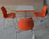 Custom design solid surface restaurant tables chairs modern restaurant furniture