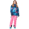 ODM Ski jacket and pants set cheap ski overall women