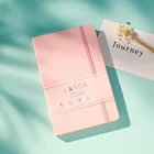 A5 pu notebook colorful hardcover notebook with elastic band paper note book
