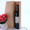 Fashion Cheap Birch Veneer Single Bottle Cylinder Wooden Wine Gift Box