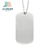 JiaBo stainless steel custom stock blank dog tag for people