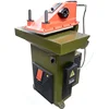 Used SE15 Atom hydraulic clicking press die swing arm shoe leather cutting press machine