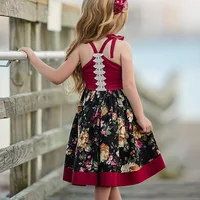 1-5 Years Girl Baby Summer Dress Flower Pattern Halter Kids Clothing M90240
1-5 Years Girl Baby Summer Dress Flower Pattern Halter Kids Clothing M90240