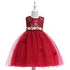 Wholesale Baby Frock Designs Kids Party Wear Flower Girl Wedding Dress L5012
