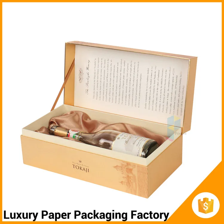 rigid luxury gift box cardboard design spirit packaging