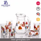 140CL glass water jug set milk kettle juice pot for homeware