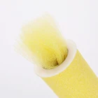 100%Polyester Shiny Mesh Soft Tulle Fabric Wedding Tulle Roll