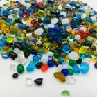 1-3/2-4mm Color Swimming Pool Glass Beads Sample