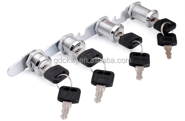 wholesale chrome metal cabinet cam lock multi drawer lock for sale