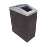 Laser cut outdoor metal waste receptable/dustbin/litter bin